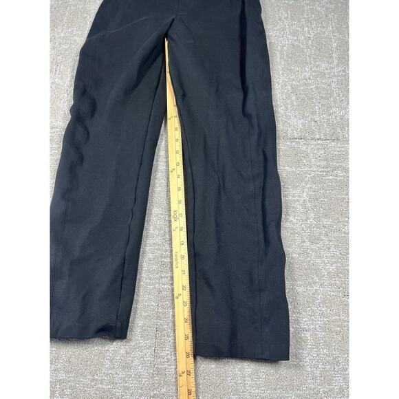 SPANX Pants S Black The Perfect Ponte Pant Pull On Crop Straight Stretch - Picture 6 of 7